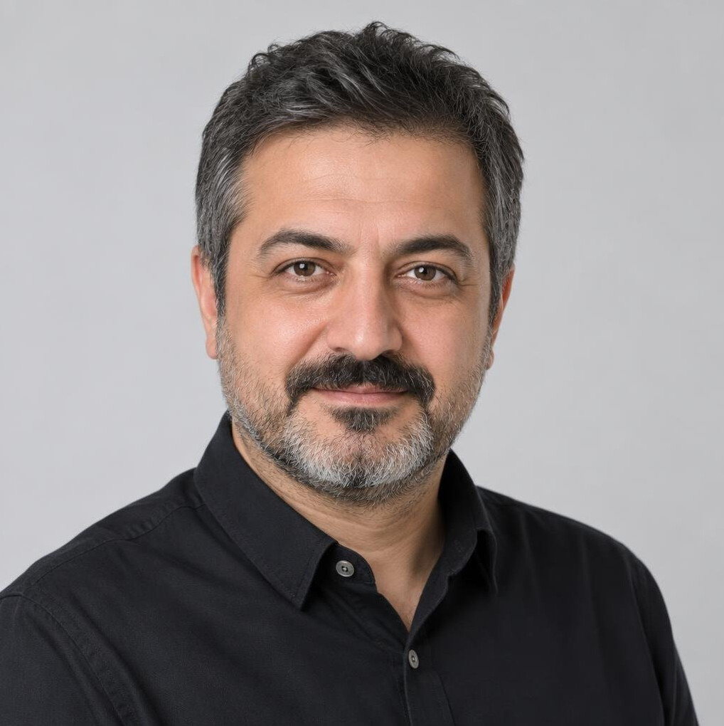 Turkish man broadcast producer portrait